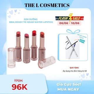 Son dưỡng có màu Bbia Ready To Wear Water Lipstick hàng chính hãng - The L Cosmetic