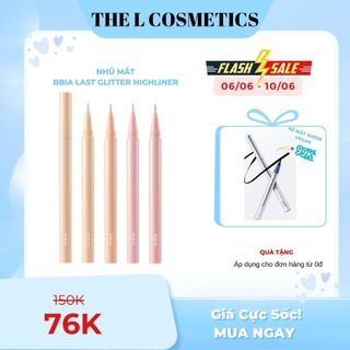 (NEW 2024) Nhũ kẻ mắt BBIA LAST GLITTER HIGH LINER 4 màu hàng chính hãng - The L Cosmetic