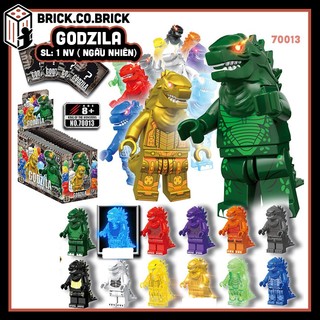 Godzilla Đồ chơi Lắp ráp Khỉ Đột Mô hình Gozilla Nhân vật Phim 70013