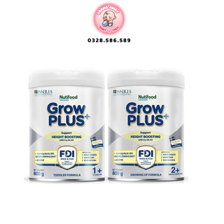 Sữa bột nutifood sweden growplus+ cao lớn vượt trội 800g