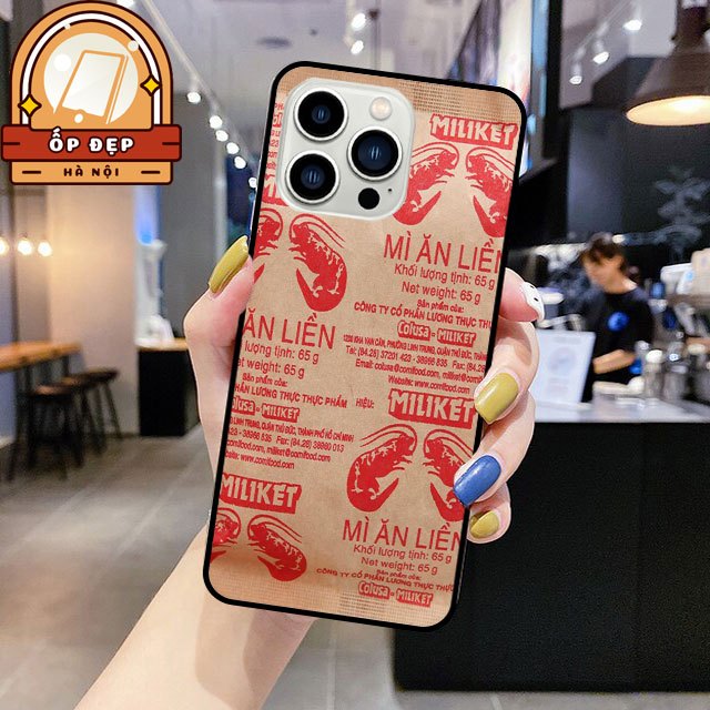 Ốp Điện Thoại Iphone 6 7 8 plus 11 12 pro max x xs xs max in hình mì tôm Hảo Hảo , Kokomi , 3 miền ,