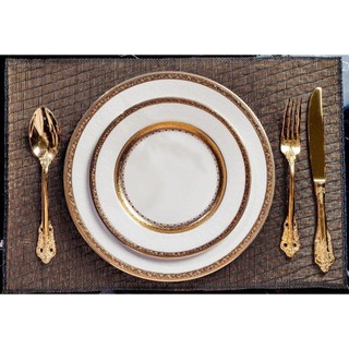 Đĩa ăn bít tết, đĩa ăn đồ tây, đĩa decor nhà hàng, đĩa ăn tiệc