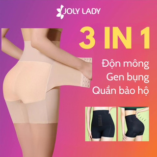 Quần độn mông gen bụng JOLY LADY siết eo thon gọn bụng độn mông tự nhiên không lộ viền