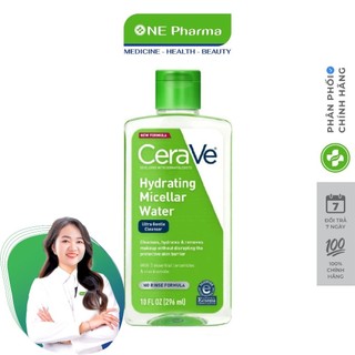 Nước tẩy trang Cerave Hydrating Micellar Water 296ml
