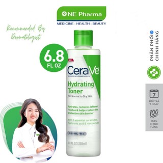 Nước hoa hồng dưỡng ẩm CeraVe cho da khô Hydrating 200ml
