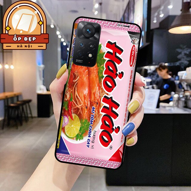 Ốp điện thoại Xiaomi redmi note 10 11 12 13 pro in hình mì tôm Hảo Hảo , Kokomi , 3 miền , Omachi , 