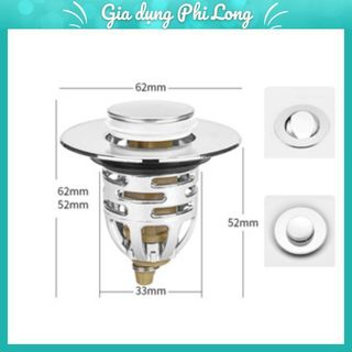 Nút Nhấn thay thế cho Xả Lavabo - Nút Nhấn Xả Lavabo, nút nhấn xả bồn rửa mặt