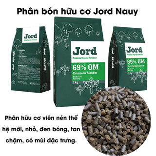 Phân hữu cơ cá hồi Jord Nauy , viên nén, túi 5kg,dùng cho,cây ăn quả, hoa mai - Vườn Sài Gòn