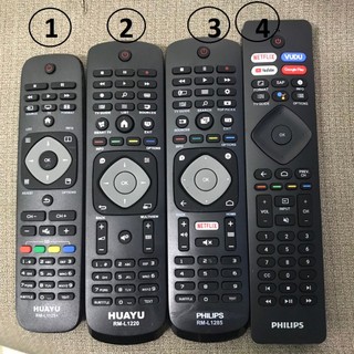 Điều khiển tivi philip smart và giọng nói - Tặng kèm pin chính hãng !