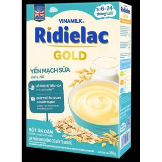 Bột ăn dặm ridielac gold 200g hsd 2026