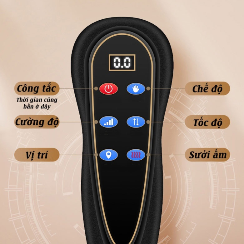 Đệm massage toàn thân, nệm massage toàn thân cao cấp, ghế massage toàn thân giúp phục hồi giảm đau nhức cơ thể