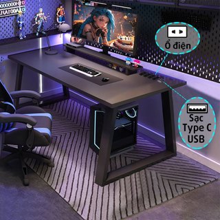 Bàn Gaming 4.0 TOPV bàn chữ K U gỗ thông minh cho sinh viên học sinh làm việc văn phòng 1m2 giá rẻ z i Bàn Ghế TopV