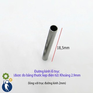 Bộ 5 Ống Thép Nhỏ 2502185, phụ kiện cho máy móc tự chế