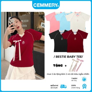 Áo Baby Tee Nữ CEMMERY Local Brand Bestie Babytee 5 Màu