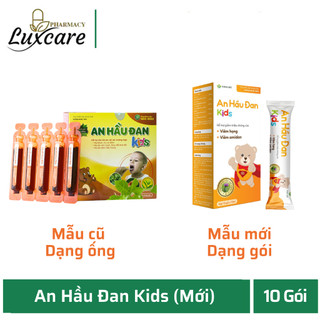 [6 Tặng 1] Siro Uống An Hầu Đan Kids - 1 Hộp - Hỗ Trợ Trẻ Bổ Phế, Giảm Ho, Long Đờm - Luxcare Pharmacy