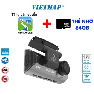 Camera Hành Trình VIETMAP SpeedMap M1 Cảnh Báo Giao Thông Bằng Hình Ảnh và Giọng Nói Trước Sau