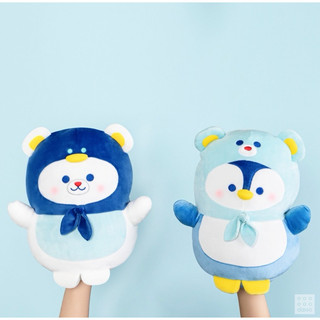 Gấu bông chim cánh cụt miniso