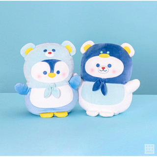 Gấu bông chim cánh cụt miniso