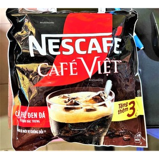 Cà phê đen hòa tan nescafe café việt bịch 35 gói