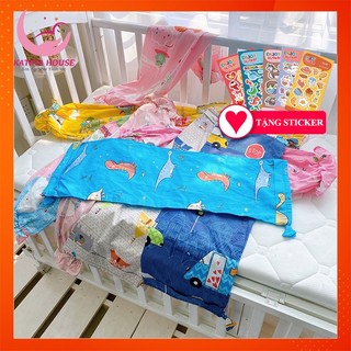 Vỏ áo gối ôm cho bé, vải cotton satin hàn quốc đẹp, mềm mại, thoáng mát, nhiều họa tiết đáng yêu