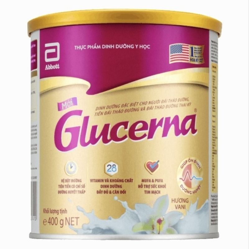 Sữa bột GLUCERNA 380g dành cho tiểu đường
