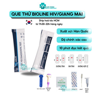 Bộ test combo HIV và giang mai Bioline do Abbott sản xuất