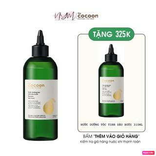 Nước dưỡng tóc tinh dầu bưởi Cocoon BIGSIZE giúp giảm gãy rụng & làm mềm tóc 310ml - NYM