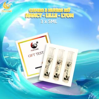 COMBO 3 HƯƠNG NANCY - LILLE - LYON (NỮ): C101