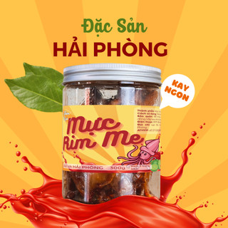 Mực Rim Me - Đặc Sản Hải Phòng, Hương Vị Đậm Đà, Cay Nhẹ Nhàng, 300gr