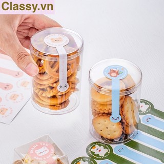 Bộ 10 Sticker dán niêm phong túi giấy Classy , hộp bánh handmade, quà tặng DYI dễ thương, tem dán quà tặng Q684