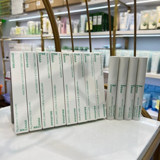 Mascara thuần chay, làm dài, dày, cong mi innisfree simple label long and curl, volume and curl mascara 7.5g