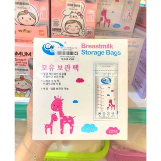 Túi trữ sữa mẹ gb baby hàn quốc 250ml