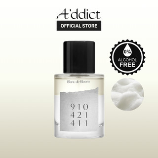 Nước hoa unisex không cồn Hàn Quốc hương thơm tươi mát tinh khiết [Addict EDP Blanc de Bloom 50ml]