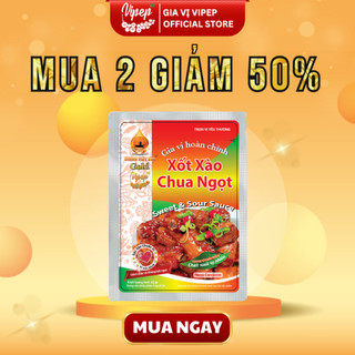 Gói Gia Vị Xốt Xào Chua Ngọt Vipep 82g - Gia vị Vipep