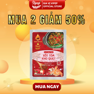 Gói Gia Vị Xốt Tôm Kho Quẹt Vipep 82g - Gia vị Vipep