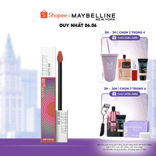  Son Kem Lì 16h Lâu Trôi Maybelline New York Super Stay Matte Ink Lipstick 5ml
