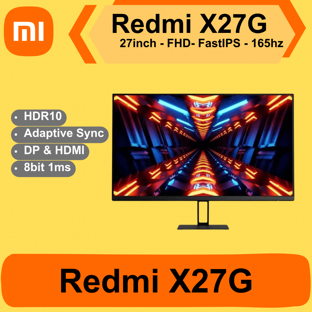 Màn hình máy tính Xiaomi Redmi X27G FHD FastIPS 165hz (Chính hãng mới 100%)