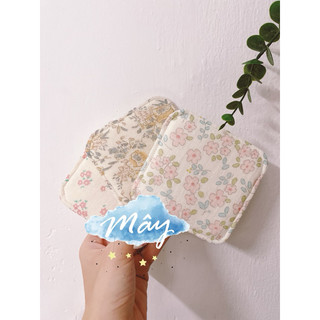 Lót ly vải muslin handmade