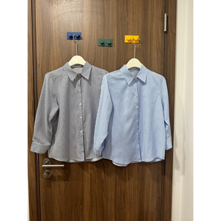 Sơmi sọc tay lửng Garderobe