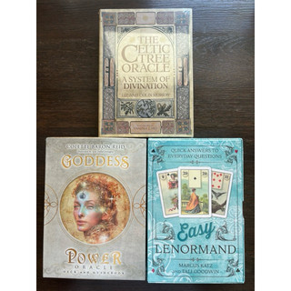 Bài Oracle/Lenormand new seal The Celtic Tree Oracle, Goddess Power, Easy Lenormand