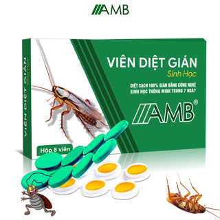 Viên diệt gián sinh học AMB, Viện Hàn lâm khoa học Việt Nam, diệt tận gốc tất cả các loại gián, hiệu quả, an toàn