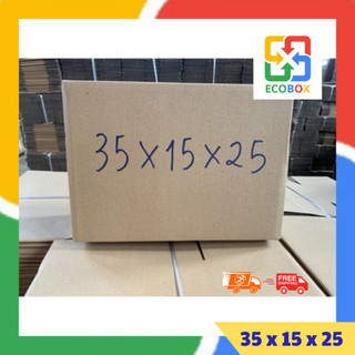 ECOBOX - 35x15x25 thùng catton, hộp giấy catton đóng gói hàng