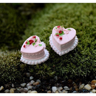 Mô hình Bánh gato 🎂 phụ kiện trang trí tiểu cảnh, DIY, terrarium