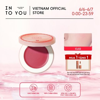 INTO YOU Phấn Má Đơn Sắc Matte Highlight Tạo Khối Cho Khuôn Mặt Trang Điểm Nâng Tông Da