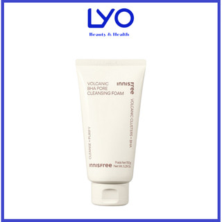 Sữa Rửa Mặt Innisfree Tro Núi Lửa Jeju Volcanic Pore BHA Cleansing Foam Hàn Quốc 150g