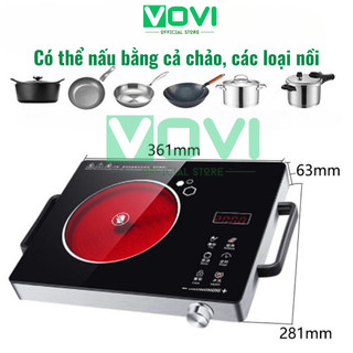 Bếp Hồng Ngoại Cảm Ứng Sharp KS390D 2000W [Bảo Hành 12 Tháng]