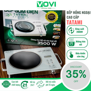 Bếp Hồng Ngoại Cao Cấp (PREMIUM) TATAMI Cảm Ứng Đa Chức Năng Công Suất 3500W Không Kén Nồi