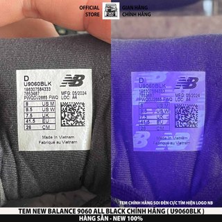 [ HÀNG CHÍNH HÃNG CÓ SẴN ] Giày 𝐍𝐄𝐖 𝐁𝐀𝐋𝐀𝐍𝐂𝐄 9060 BLACK ( U9060BLK ) - AUTHENTIC 100%