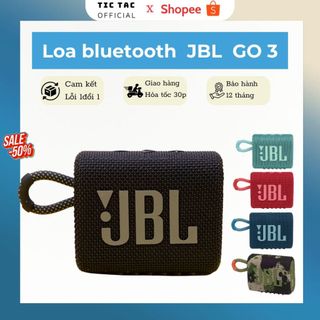 Loa Bluetooth loa không dây JBL GO 3 di động Nhiều Màu âm bass cực hay loa mini | GO 3