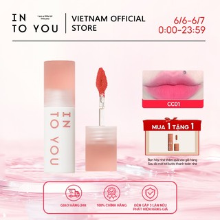 INTO YOU son môi đám mây nhung mờ nhẹ son môi cam quýt chanh son môi
